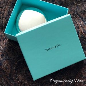 Tiffany & Co Silver Paperweight w/Pouch & Gift Box